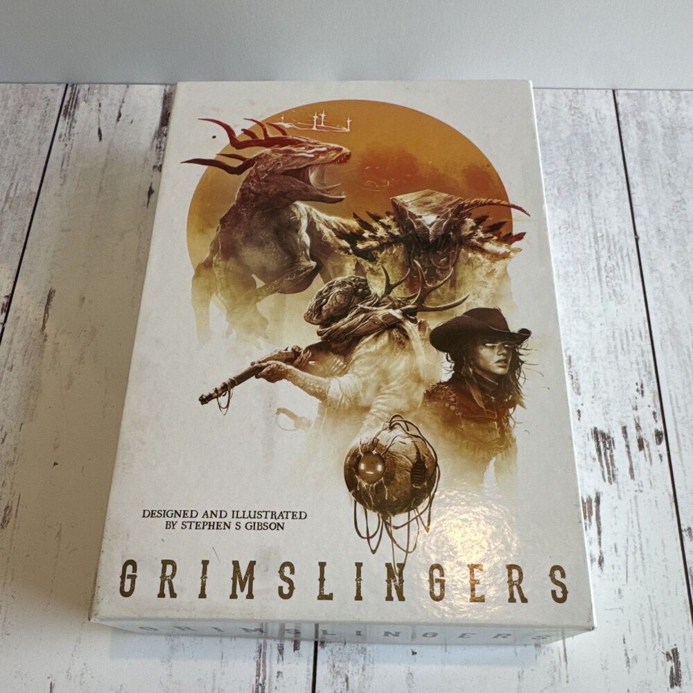 Greenbrier Games Grimslingers Western Card Game Complete 2-4 Players Age 8+ 2017